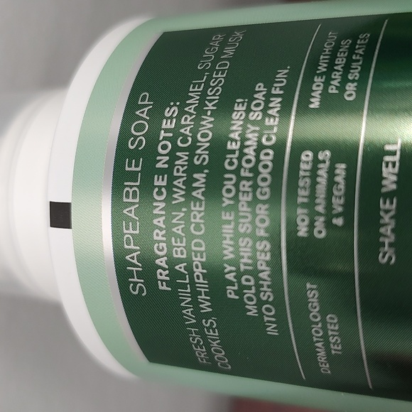 Bath & Body Works VANILLA BEAN NOEL Shapeable Soap & Shimmer Fizz Body Lotion - Picture 2 of 3